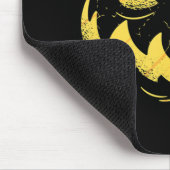 ハロウィーンのカボチャのちょうちん怖い彫りカボチャ顔ハロウィン マウスパッド (コーナー)