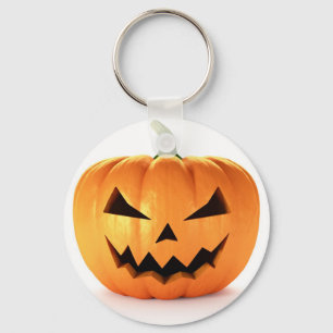 ハロウィーンのカボチャのちょうちん恐いハロウィンのカボチャ キーホルダー