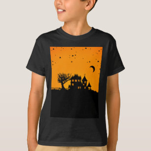 ハロウィーンのカボチャのちょうちん領域 Tシャツ