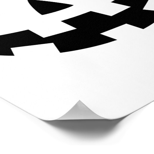 ハロウィーンのカボチャのちょうちん顔パンプキンアイドラッシュハローンコス ポスター (角)