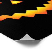 ハロウィーンのカボチャのちょうちん顔パンプキンアイドラッシュハローンコス ポスター (角)