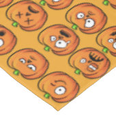 ハロウィーンのカボチャのテーブルクロス テーブルクロス (アングル)