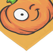 ハロウィーンのカボチャのテーブルランナー ショートテーブルランナー (コーナー)