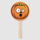 ハロウィーンのカボチャのファンセット3/3 ハンドファン (裏面)