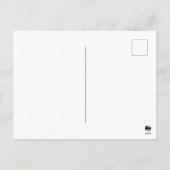 ハロウィーンのカボチャの衣装を着た怯えたオッター シーズンポストカード (裏面)