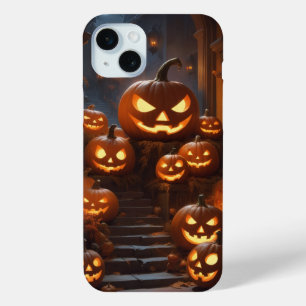 ハロウィーンのカボチャの電話ケース iPhone 15 MINIケース