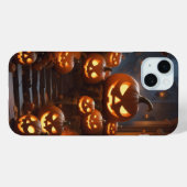 ハロウィーンのカボチャの電話ケース Case-Mate iPhoneケース (裏面 (横))