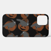 ハロウィーンのカボチャの鳥 Case-Mate iPhoneケース (裏面 (横))