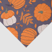 ハロウィーンのカボチャ模様の包装紙 薄葉紙 (詳細)