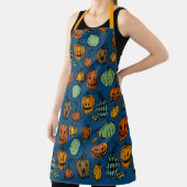 ハロウィーンのカボチャ頭 エプロン (インサイチュ)
