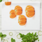 ハロウィーンのカボチャ飴 キッチンタオル (折り畳み)