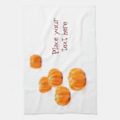 ハロウィーンのカボチャ飴 キッチンタオル (縦)