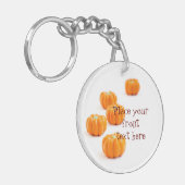 ハロウィーンのカボチャ飴 キーホルダー (正面左)