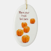 ハロウィーンのカボチャ飴 セラミックオーナメント (右)