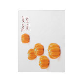 ハロウィーンのカボチャ飴 ノートパッド (回転)