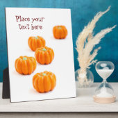 ハロウィーンのカボチャ飴 フォトプラーク (側面)