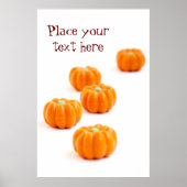 ハロウィーンのカボチャ飴 ポスター (正面)