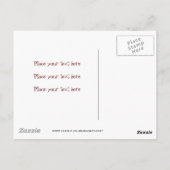 ハロウィーンのカボチャ飴 ポストカード (裏面)