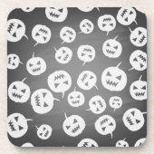 ハロウィーンのカボチャ コースター (正面)