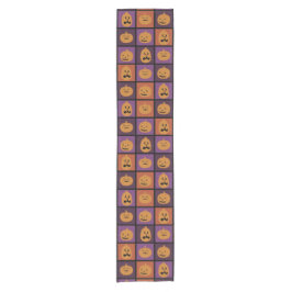 ハロウィーンのカボチャ ショートテーブルランナー