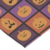 ハロウィーンのカボチャ ショートテーブルランナー (コーナー)