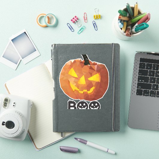 ハロウィーンのカボチャ シール (iPadカバー)