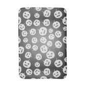 ハロウィーンのカボチャ バスマット (正面縦)