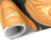 ハロウィーンのカボチャ ラッピングペーパー (ロールコーナー)