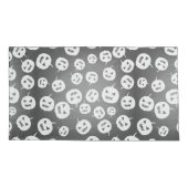 ハロウィーンのカボチャ 枕カバー (裏面-左)