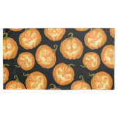 ハロウィーンのカボチャ 枕カバー (正面左)