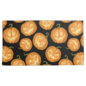 ハロウィーンのカボチャ 枕カバー (正面右)