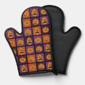 ハロウィーンのカボチャ 鍋つかみ (正面/裏面)