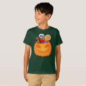 ハロウィーンのカボチャTシャツ Tシャツ (正面フル)