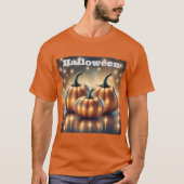 ハロウィーンのカボチャTシャツ Tシャツ (正面)