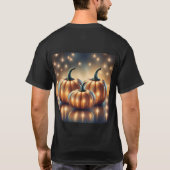 ハロウィーンのカボチャTシャツ Tシャツ (裏面)