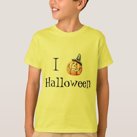 ハロウィーンのカボチャTシャツ Tシャツ (正面)