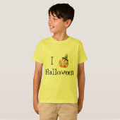 ハロウィーンのカボチャTシャツ Tシャツ (正面フル)