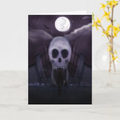 ハロウィーンのカード – ハロウィンカード カード (黄色い花)