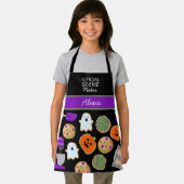 ハロウィーンのクッキー製造業者 エプロン (インサイチュ)