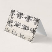 ハロウィーンのグッズを扱うトリックはない 名刺 (裏面)