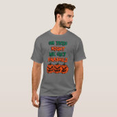 ハロウィーンのコスチュームおもしろいカボチャ Tシャツ (正面フル)