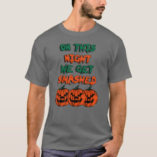 ハロウィーンのコスチュームおもしろいカボチャ Tシャツ