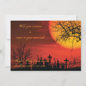 ハロウィーンのコスチュームパーティの招待状2017年5月7日 招待状 (裏面)