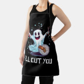 ハロウィーンのコスチューム美容師幽霊美容師I' エプロン (インサイチュ)