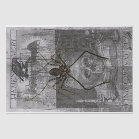 ハロウィーンのコラージュ組織 薄葉紙 (正面)