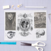 ハロウィーンのコレクションの分離 薄葉紙 (クラフト)