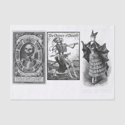 ハロウィーンのコレクションの分離 薄葉紙 (正面)