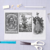 ハロウィーンのコレクションの分離 薄葉紙 (クラフト)