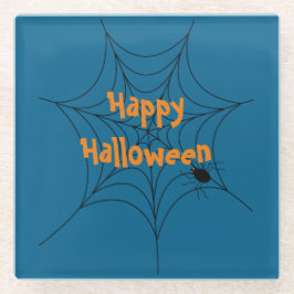 ハロウィーンのコースター ガラスコースター