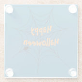 ハロウィーンのコースター ガラスコースター (裏面)